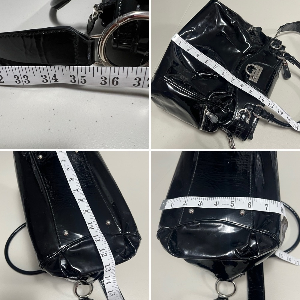 SALVATORE FERRAGAMO Patent Leather Bag - Picture 16 of 16